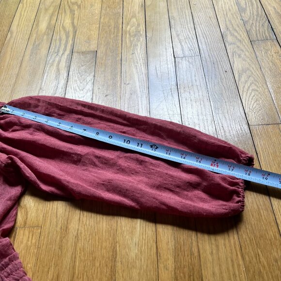 Misa Los Angeles Size S Pink Brick Darla Off Shoulder Mini Dress - Picture 12 of 15